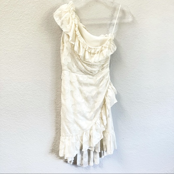 Ulla Johnson One Shoulder Dress Ivory Sx XS - Picture 2 of 7